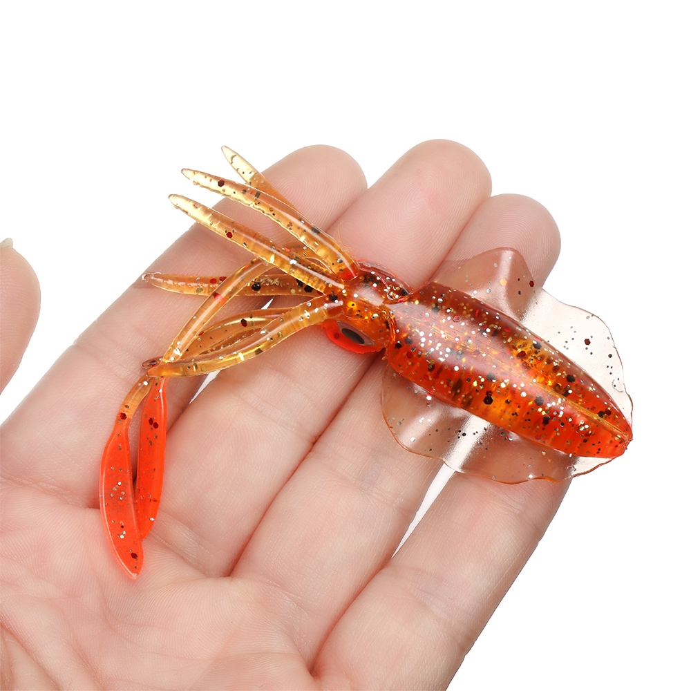 Mồi câu cá giả hình mực 4.5g/8.5g /5.5g