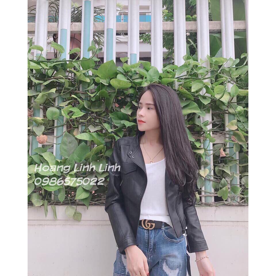 ÁO DA KHÓA CHÉO( HÀNG CÓ SẴN)