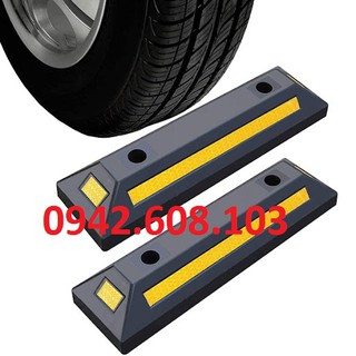 Cục kê bánh xe cao su, cục chặn lùi xe ôto cố định