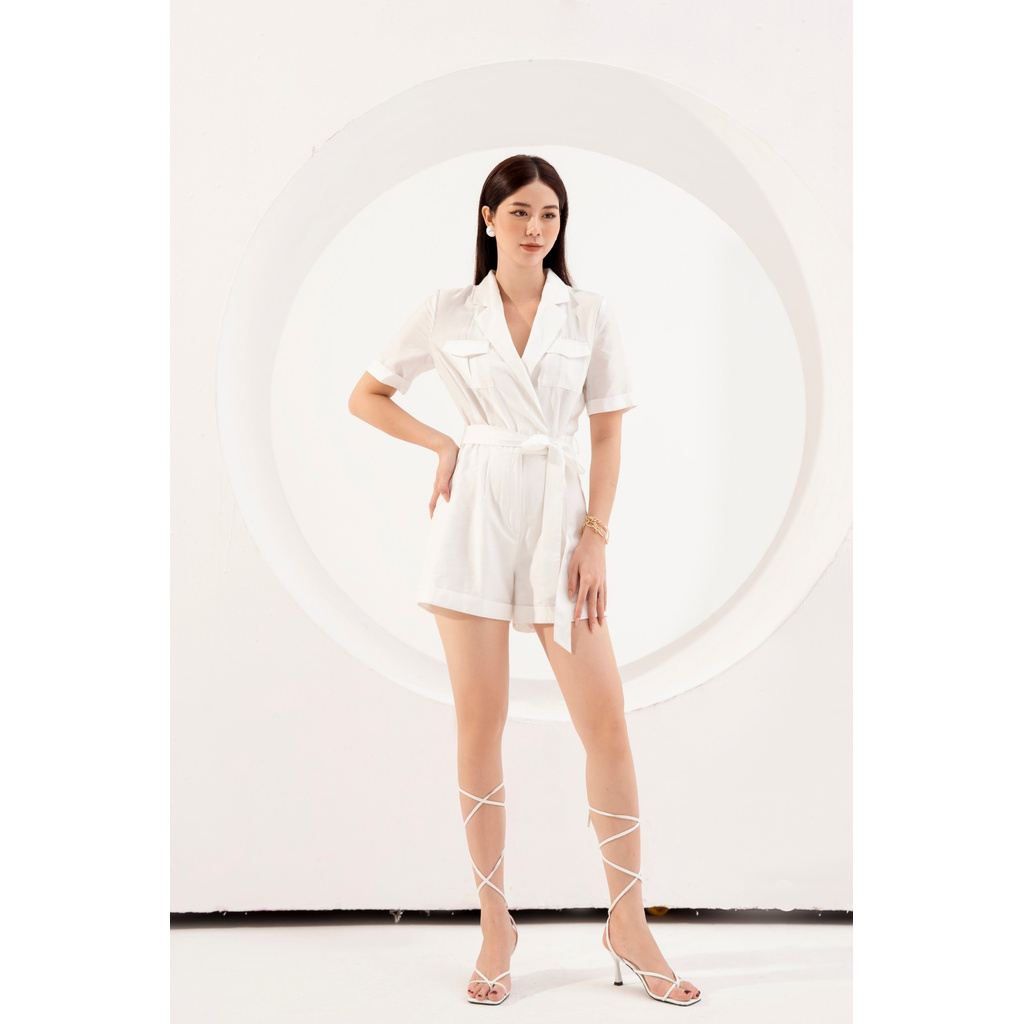 [Mã BMBAU50 giảm 50K đơn 150K] Eva De Eva Jumpsuit ngắn 21SJSE015T
