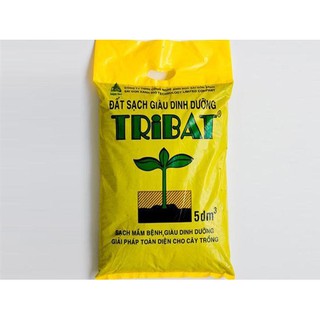 Đất sạch trồng cây tribat 5dm3- rau củ quả trồng tại vườn, sân thượng - ảnh sản phẩm 2