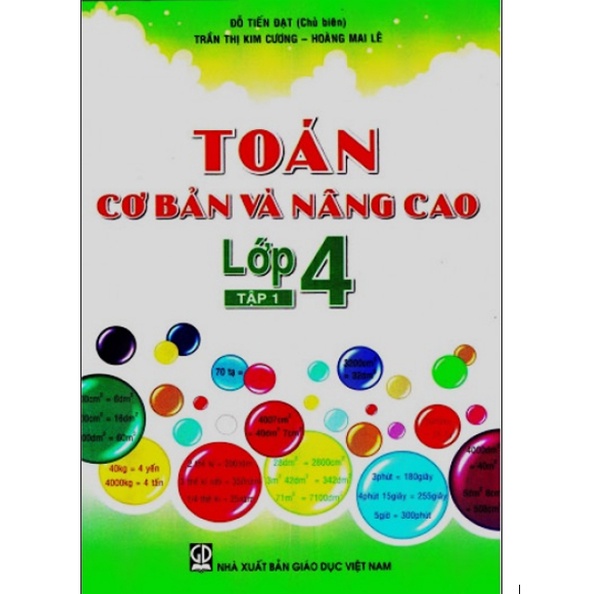 Sách - Toán cơ bản và nâng cao lớp 4 (Tập 1+Tập 2)