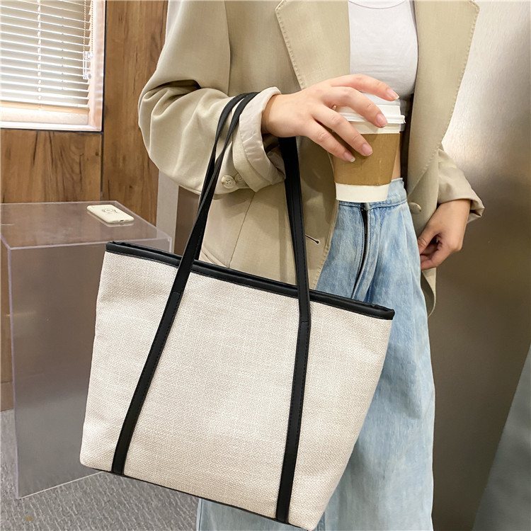 JASMIN NOIR Túi đeo vai canvas thiết kế thời trang hàn quốc cho nữ