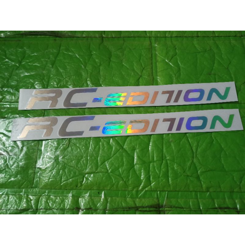 Bộ tem dán phuộc RC crôm bóng