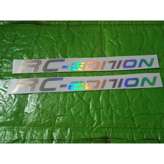 Bộ tem dán phuộc RC crôm bóng
