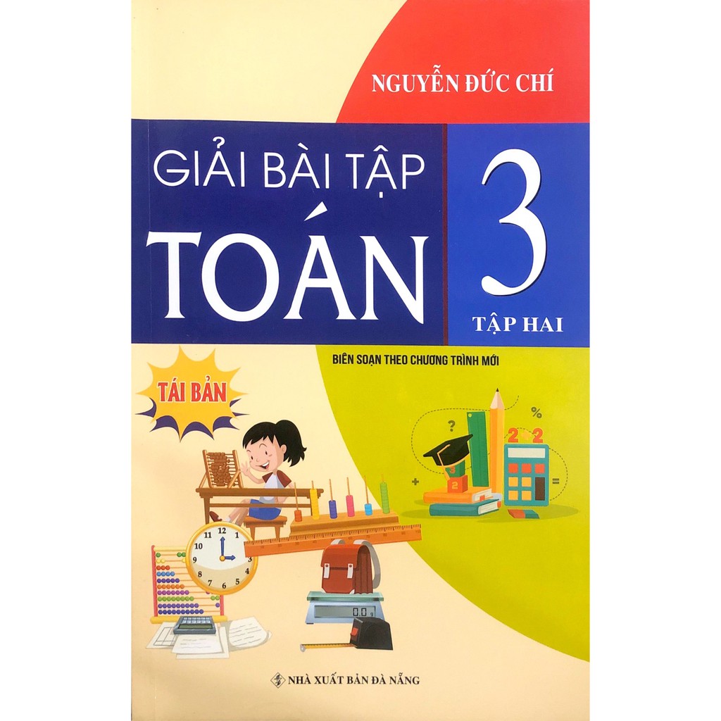 [Mã LT50 giảm 50k đơn 250k] Sách - Giải Bài Tập Toán Lớp 3 - Tập 2