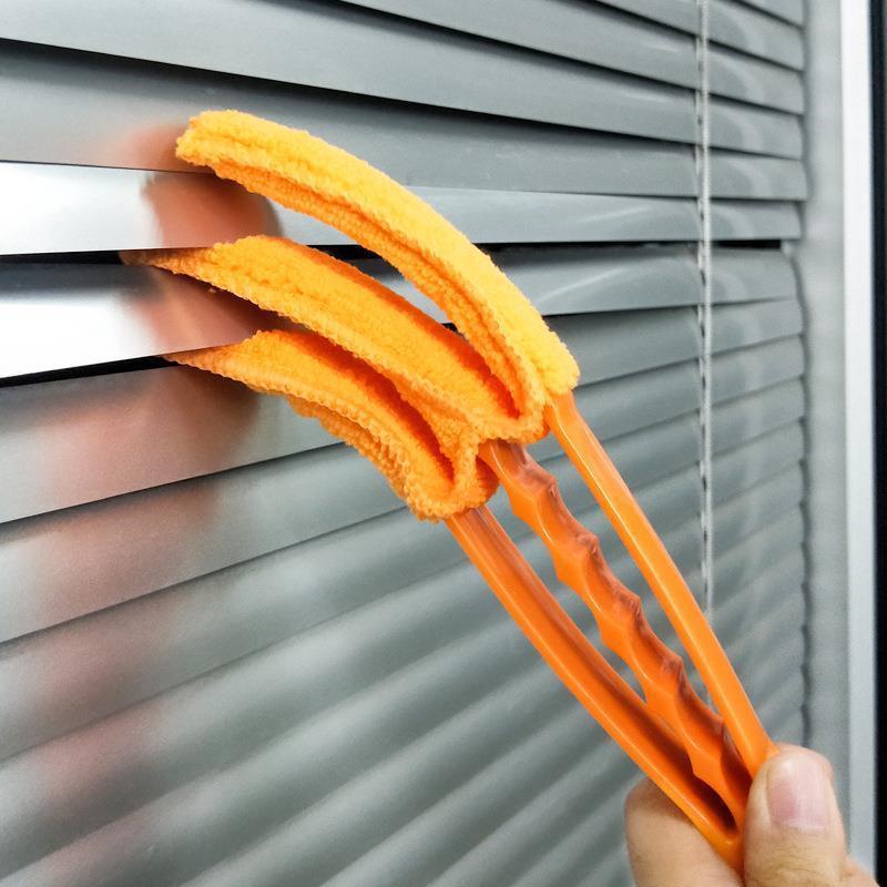 Cửa gió điều hòa không khí làm sạch cửa gió bàn chải khoảng cách bàn chải bụi bàn chải làm sạch bàn phím có thể tháo rời và có thể giặt được bàn chải làm sạch đa năng