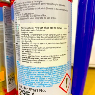 Bình Tăng Octan Liqui Moly 2956 (150ml)