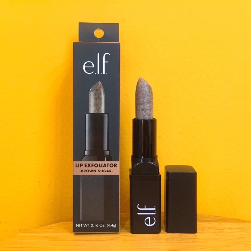 Son Tẩy Da SON Tẩy Tế Bào Chết Môi ELF E.L.F Lip Exfoliator Brown Sugar 4.4g (Hàng Mỹ-Có Bill)