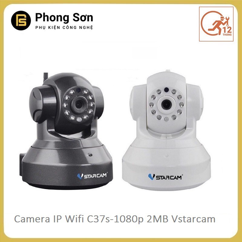 Camera wifi IP Vstarcam C37s Full HD 1080P , Bảo hành 12 tháng | BigBuy360 - bigbuy360.vn
