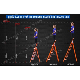 THANG GHẾ NIKAWA NKS- 04