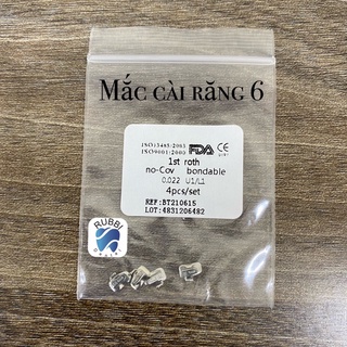 Mắc cài răng 6, răng 7 - Kẹp gắp mắc cài