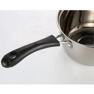 Nồi Nấu Bột, Nấu Cháo Đồ Ăn Dặm Cho Bé Inox 304 Size 18Cm Dày Dặn, Cao Cấp