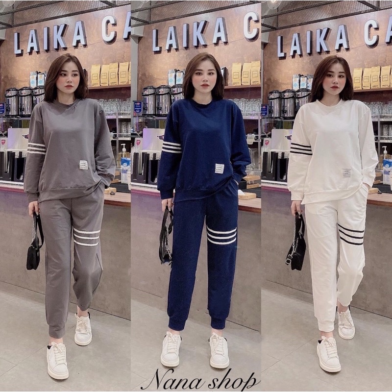 Set Bộ Thể Thao Thom Ba Màu