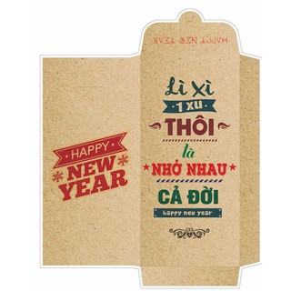 Bao lì xì đón tết 2017 Cam Trang