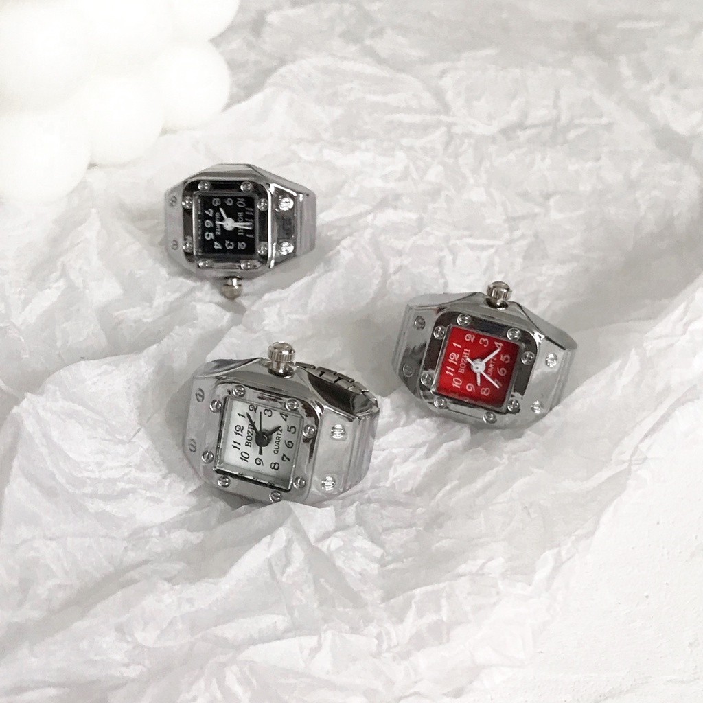 (HOT Sale) NhẫN ĐồNg Hồ ĐíNh Đá Sang TrọNg