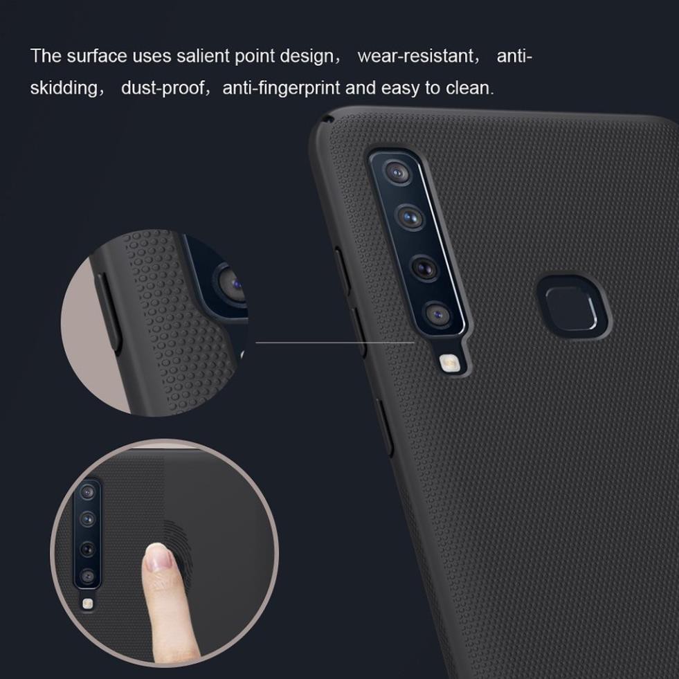 Ốp lưng sần hiệu Nillkin cho Samsung Galaxy A9 2018 / A9 Star Pro (Đính kèm phụ kiện ngẫu nhiên) - Hàng chính hãng