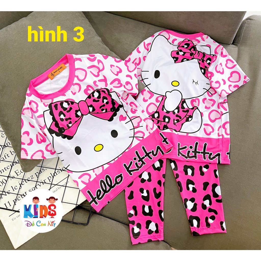 TAY NGẮN QUẦN DÀI BÉ GÁI SIÊU CƯNG - ĐỒ BỘ TRẺ EM