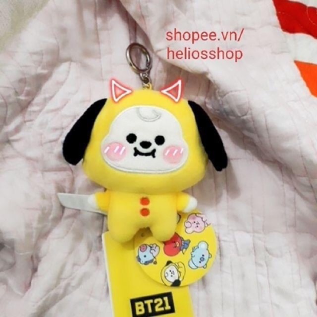 Official Bagcharm BT21 Baby móc khoá