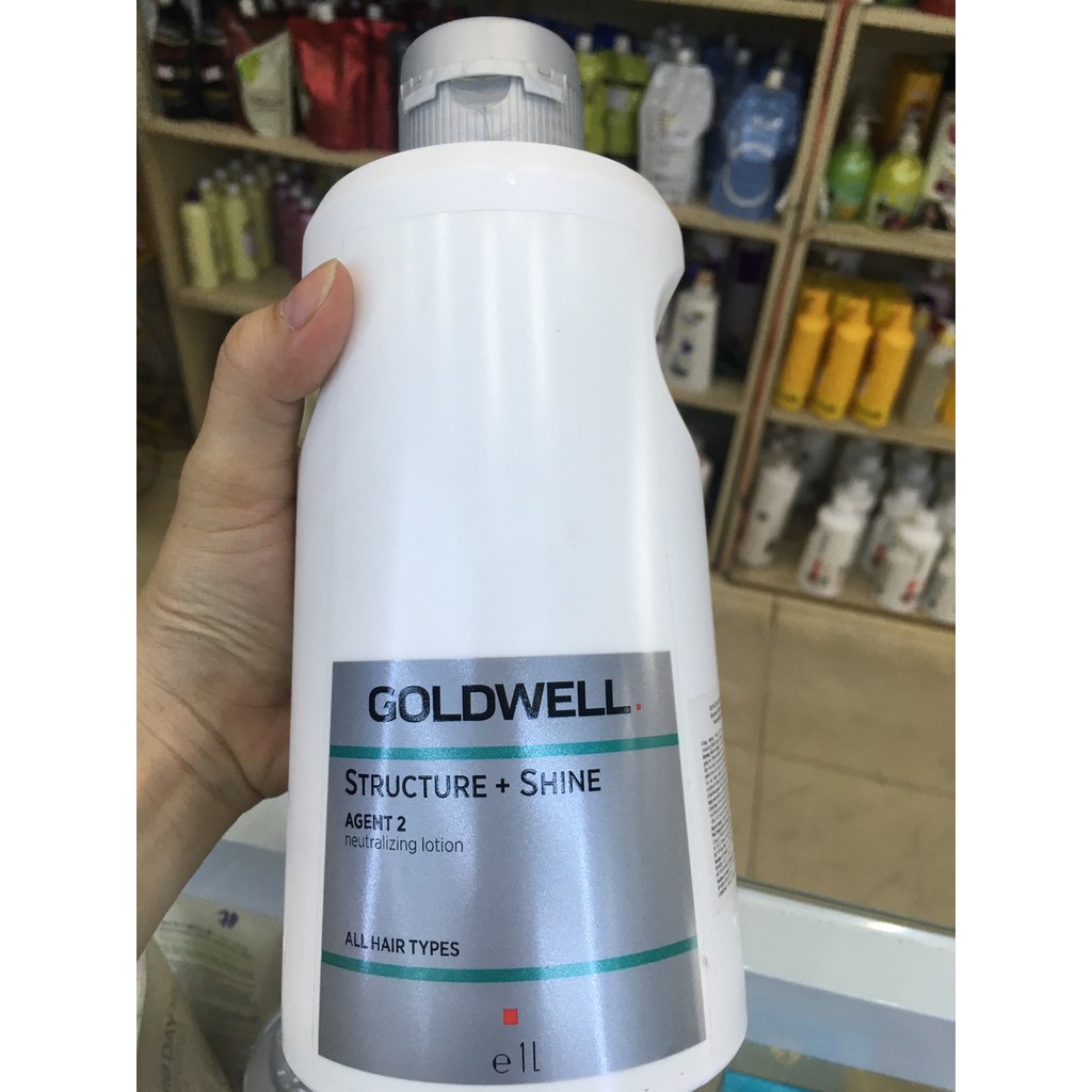 _DUNG DỊCH DẬP UỐN GOLDWELL STRUCTURE + SHINE 1000ML