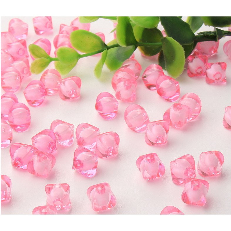 Bộ 50 Hạt Xâu Làm Trang Sức Thủ Công 10mm