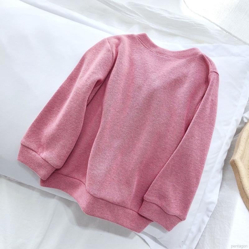 Áo Khoác Cardigan Dệt Kim Thêu Họa Tiết Xinh Xắn Cho Bé Gái