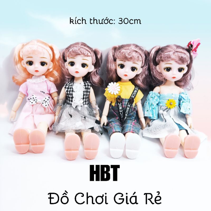 Đồ Chơi Búp Bê Barbie Cao 30cm Có Khớp