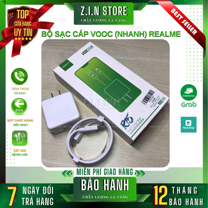 Bộ Sạc Nhanh VOOC OPPO R15 5V/4A Find 7/ Find 7a, R7s/ R7 Plus, R9/ R9 Plus, R5, N3, F1 Plus 2020