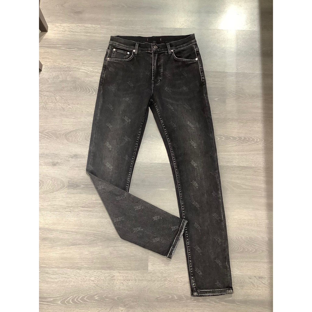 [HIGH FASHION] Quần Jean DEE-OR siêu cấp 1-1 on web logo vân chìm MLN size 28-34