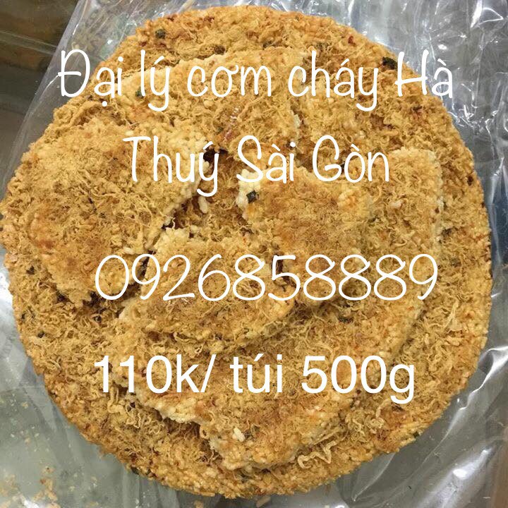 Cơm cháy Hà Thuý Sài Gòn (Loại 500g ruốc) | BigBuy360 - bigbuy360.vn
