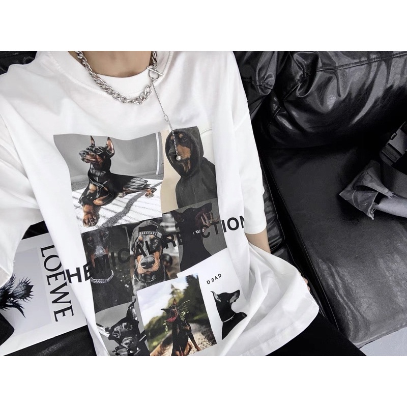 Áo phông LIFE CYCLE OF DOG trắng