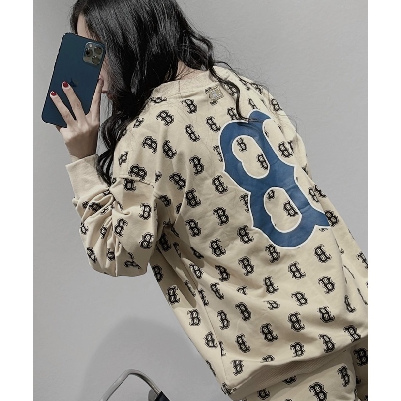 BỘ QUẦN ÁO M.L.B chữ NY dài tay DƯ XỊN FULL TEM TAG