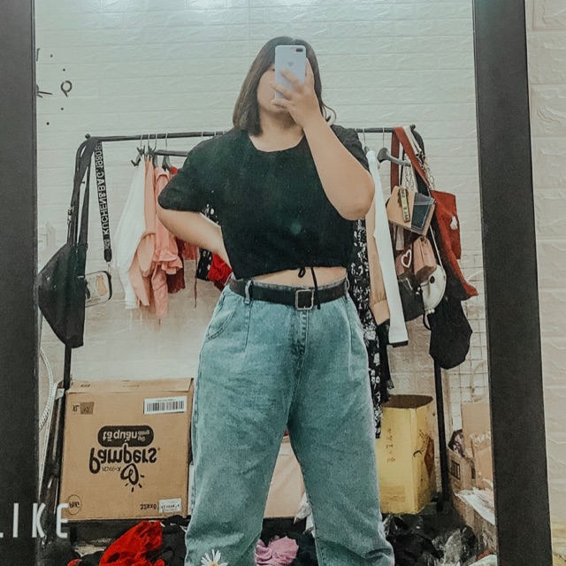 [BIGSIZE] ÁO CROPTOP ĐAN DÂY
