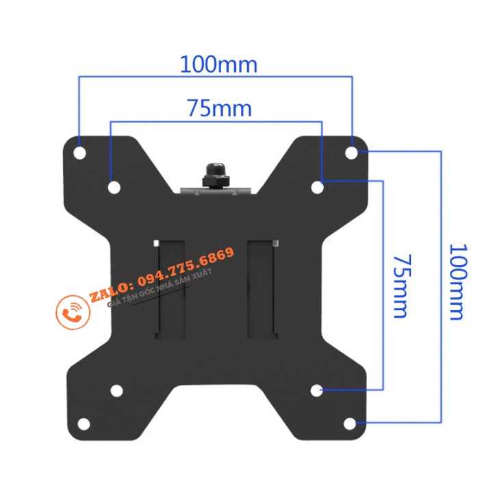 Giá Treo Màn Hình M051 17 - 27 Inch Tay Dài 36 Cm Tay Treo Màn Hình Máy Tính Kẹp Bàn [Rẻ Hơn NB F80 - NB H80]