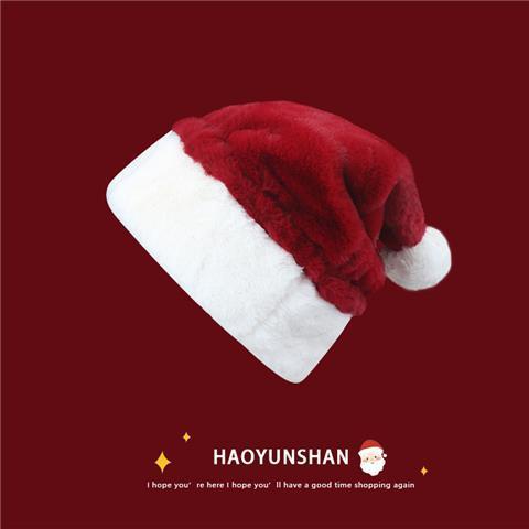 [Aishang Phụ Kiện Đẹp] Mũ Len Beret Che Tai Giữ Ấm Mùa Thu Đông Màu Đỏ Lễ Hội Giáng Sinh