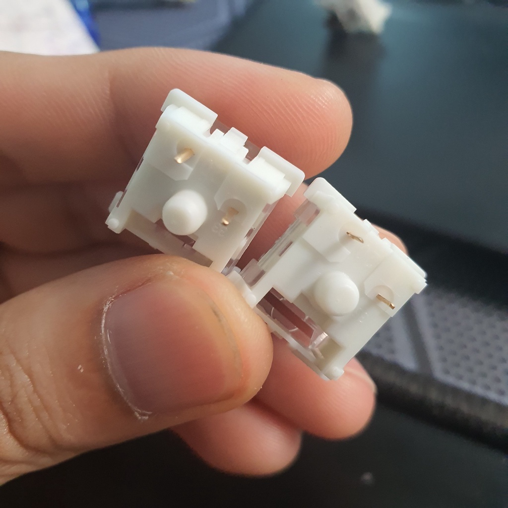 Switch Outemu Brown siêu êm, siêu mượt Switch cho bàn phím cơ - Gói 10 cái