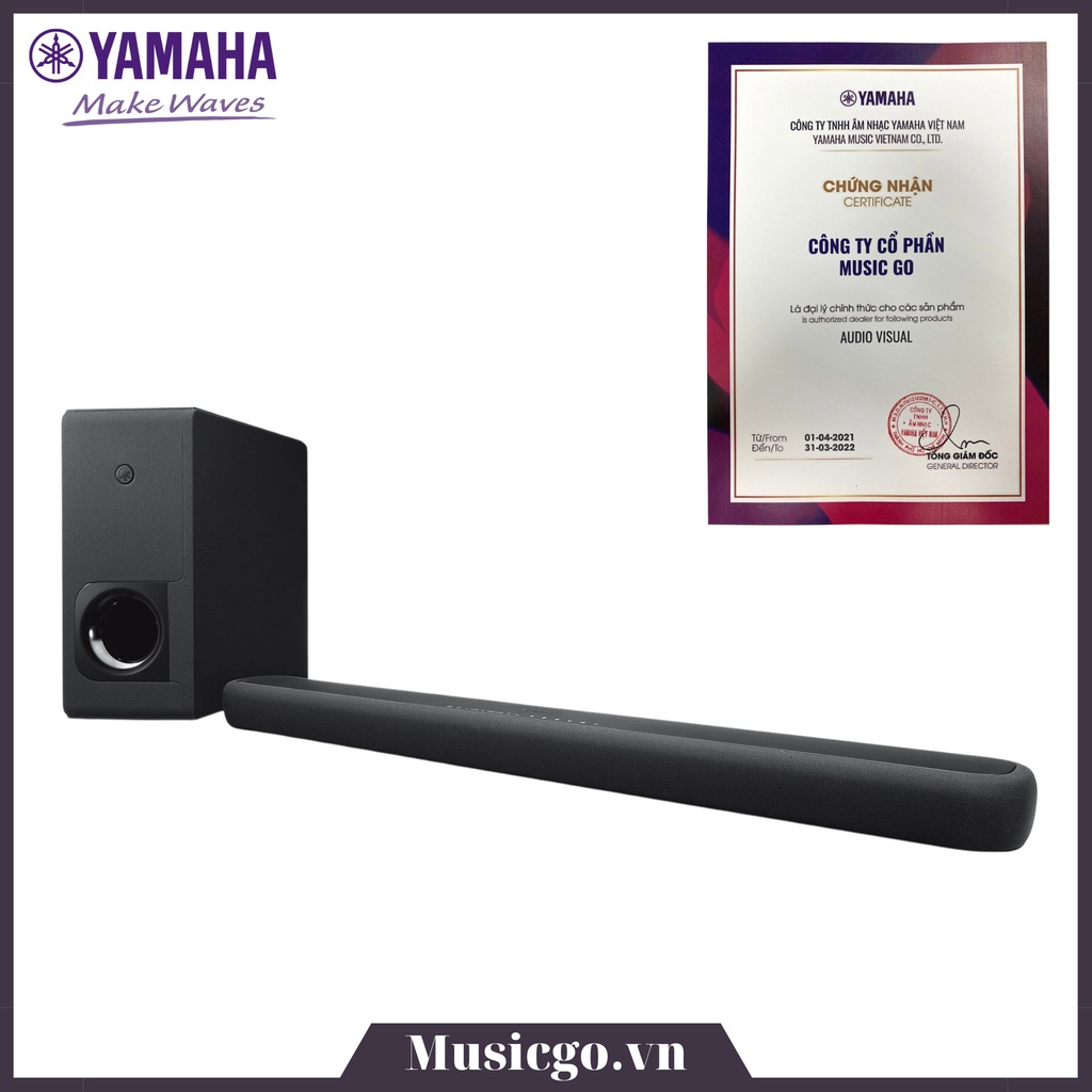 Loa Soundbar Yamaha YAS-209 | Công Nghệ DTS Virtual:X | LOA SIÊU TRẦM KHÔNG DÂY | Blueooth 5.0