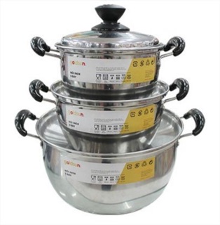 Bộ 3 nồi Goldsun GE21-3306SG