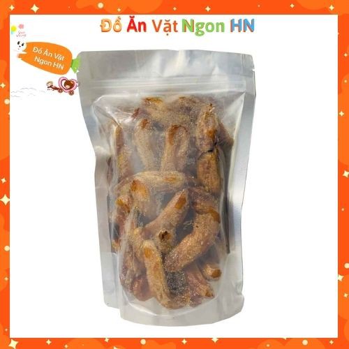 chuối sấy dẻo 500g mè gừng nguyên quả ăn vặt ngon hấp dẫn