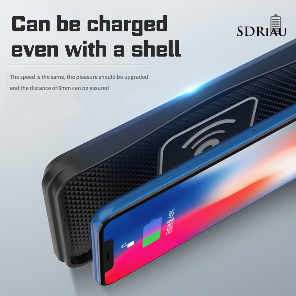 Đế Sạc Nhanh Không Dây C1755 Chống Trượt Cho Điện Thoại