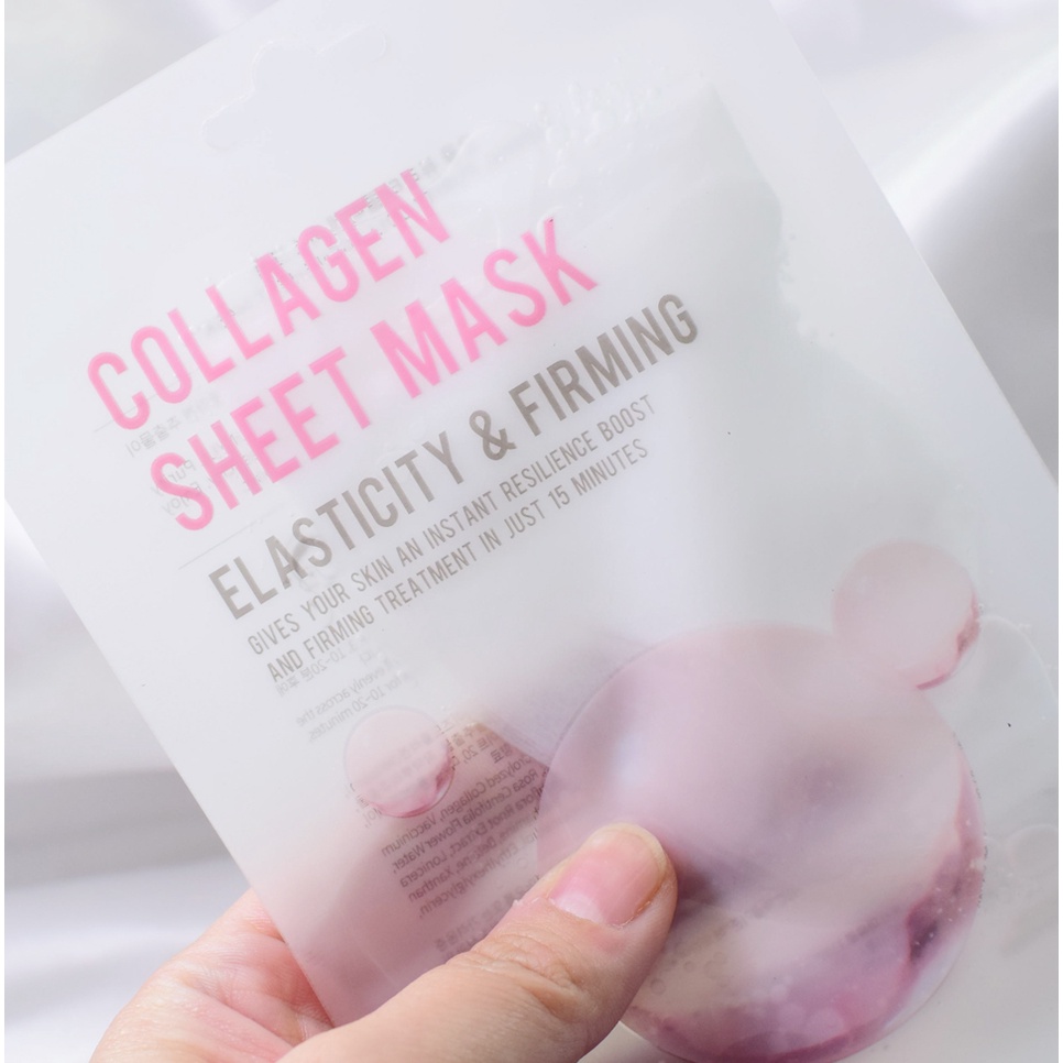 Set 30 mặt nạ dưỡng da căng bóng Eunyul Purity Collagen Mask Pack 22ml