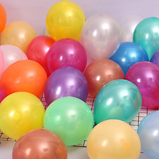 Bóng nhũ 10" Bịch 10 quả