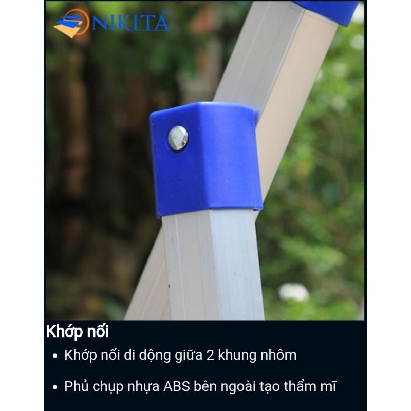 Thang nhôm ghế 1,2m Nikita DL05