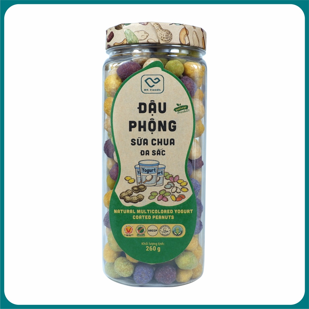 Đậu Phộng, Đậu Hà Lan, Đậu Nành DGfoods/ Ăn chay được/ Hàng Việt Nam Chất lượng cao/ HACCP/ HALAL