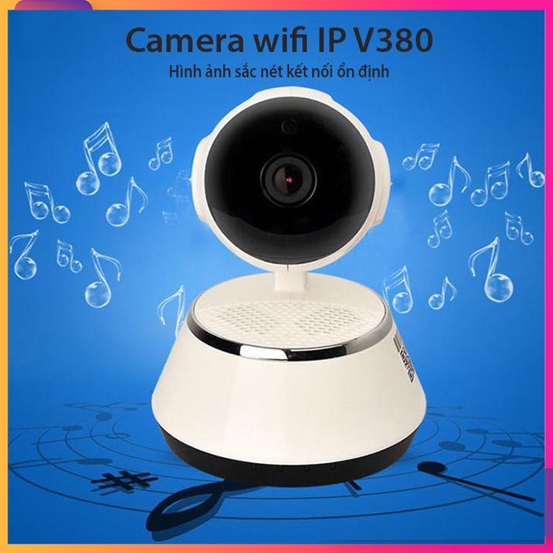 CAMERA IP WIFI V380 SIÊU NÉT GÓC RỘNG - XOAY 360 ĐỘ - Bảo hành 12 tháng | BigBuy360 - bigbuy360.vn