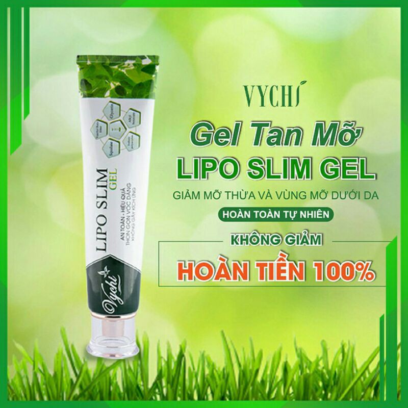 [HÀNG CHÍNH HÃNG] GEL TAN MỠ LIPO SLIM DATE MỚI 2024 TẶNG KÈM ĐAI NỊT BỤNG