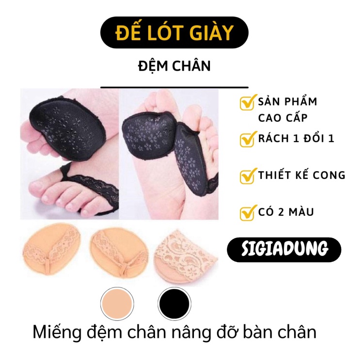 [SGD] Đế Lót Giày - Miếng Lót Giày Cao Gót Giảm Ma Sát, Nâng Đỡ Bàn Chân, Giảm Mỏi Chân 7427