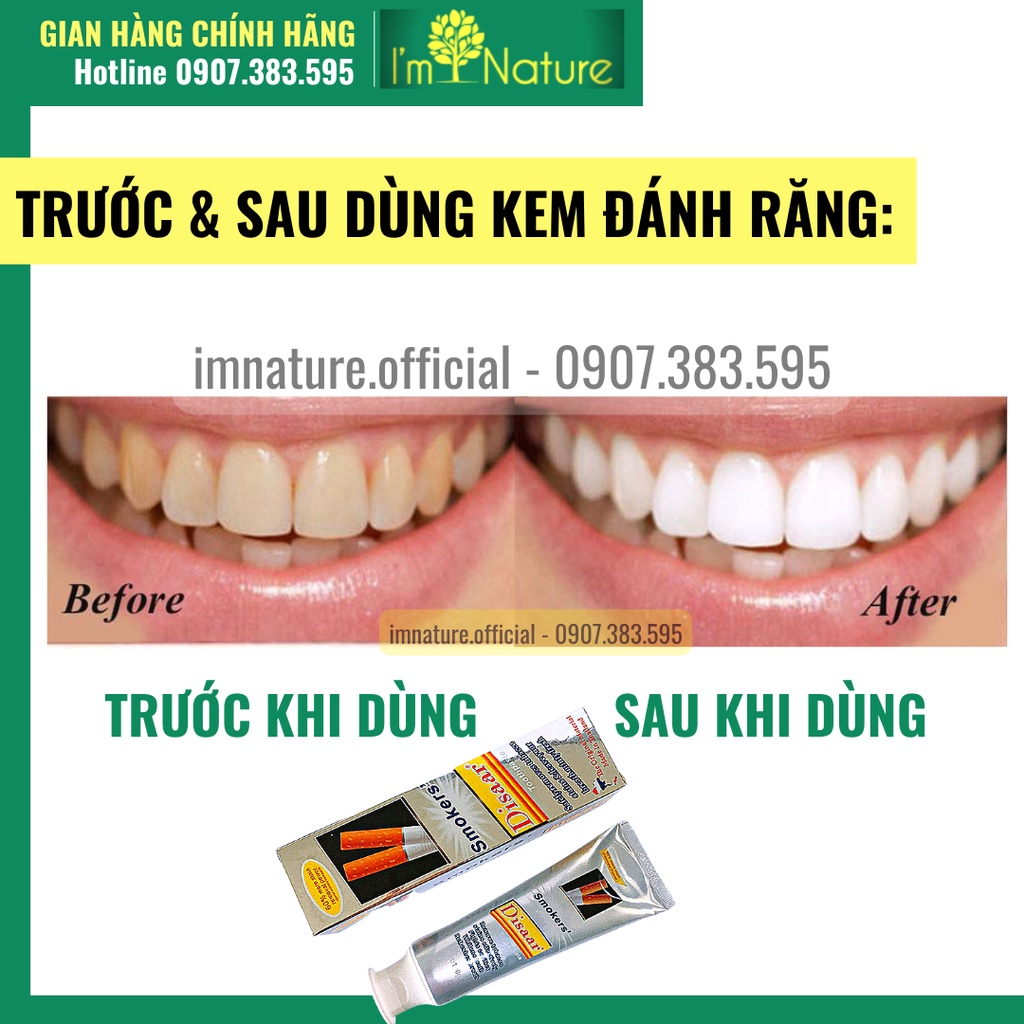 Kem Đánh Răng Cho Người Hú.t Th.uốc L.á Disaar