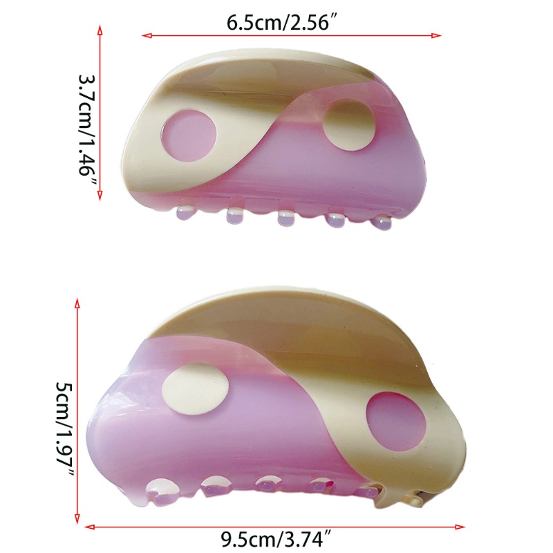 ✿ Kẹp Tóc Càng Cua Nhiều Màu Sắc Dành Cho Nữ