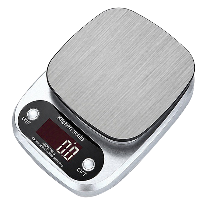 cân nhà bếp,cân điện tử thay pin siêu chính xác High Precision dải cân 3kg - 0.1g, 10kg-1g